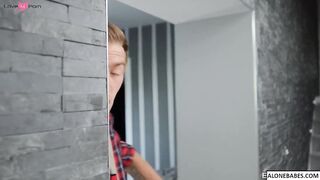 Window Peeping Pervert Gets A Surprise Pussytastic Treatment