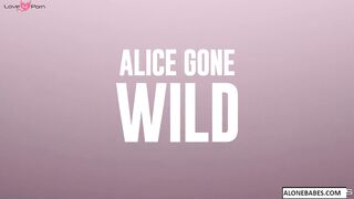 Alice Gone Wild - Erotic Roleplay Scenario with Hot Blonde Babe