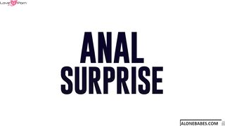 Ass-Fuck Surprise! Anal Sex with Hot Blonde Babe by Huge Dick Stud in HD