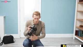 Naughty Model Gives Photographer A Wild Ride In This Exclusive Hardcore Session