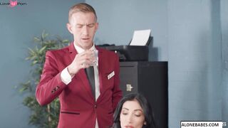 No Tell Motel Part II - Busty Blonde MILF Rides Big Dick POV Style