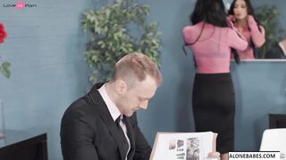 No Tell Motel Part II - Busty Blonde MILF Rides Big Dick POV Style