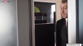 No Tell Motel Part II - Busty Blonde MILF Rides Big Dick POV Style