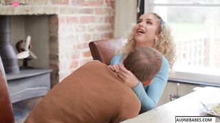Hot MILF Teaches Step-Son How To Please A Woman