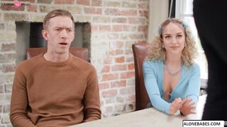 Hot MILF Teaches Step-Son How To Please A Woman
