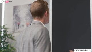 Therapist Catches Thieving Patient in Therapy Session - MILF Style