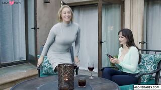 Cheater's Wife Surprise Threesome - Husband Shares His Hotwifes Body