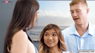 Passionate Couple's Intense Lovemaking Session - Hot Blonde Babe & Hunk