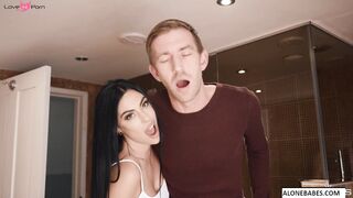 Hot Wife Sharing Husband With Sex Goddess - Swinger Couple Threesome