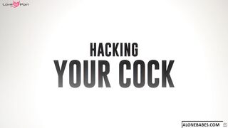Hacking Your Way To Pleasure - Hot Blonde Babe Fucks Her Robot