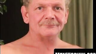 Muscle Plumper's Slow Motion Jerk-Off Session