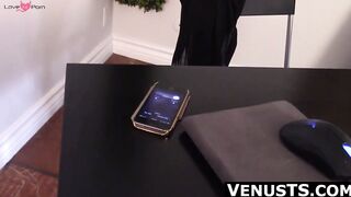 Venus Lex - Office Masturbates With Big Boobs & Climaxes In Her Private Cubicle