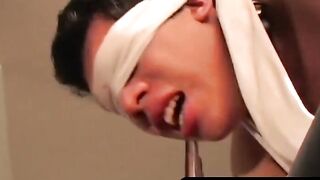 Bound & Fucked Hardcore: Two Dominant Doms Share A Twinks Ass