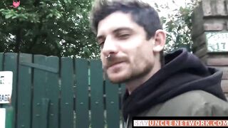 Piercing Perfection: Outdoor Bare-Assed Fuck Fest with Latin Hunks