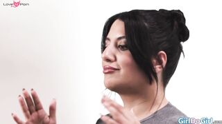 Arabian Vixen Masturbates With Toys - Exotic Dancer Fingers Hairy Pussy