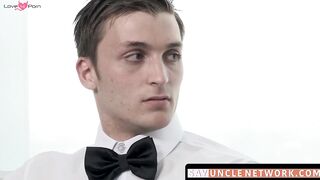 KINKY STEPDAD'S RAW SEDUCTION WITH HOT IN ink TEENAGE BOI