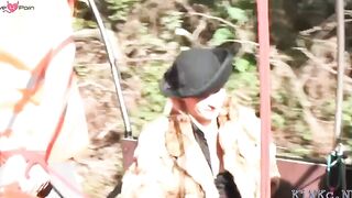 Dominant Mistress Riding Slave's Bare Ass In Bondage Dungeon