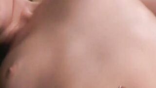 Dirty Talking Brunette Babe Fucked Hard By A Big Dick In Her Ass And Pussy