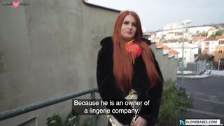 Redheaded Bubble Butt Ass #2 - Sexy Red Head Fucked Hard By Big Dick