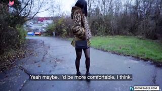 Sexy French Student Public Blow Job - Erotic POV BJ in Parisian Cafe