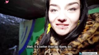 Sexy French Student Public Blow Job - Erotic POV BJ in Parisian Cafe