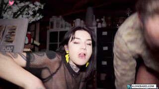 Sexy French Student Public Blow Job - Erotic POV BJ in Parisian Cafe