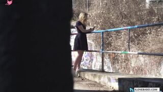 Tunnel Sex Adventure - Creamped By A Huge Dick