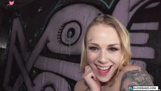 Tunnel Sex Adventure - Creamped By A Huge Dick