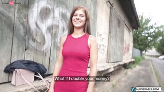 Public Sex Outside - Cash-For-Fuck Outdoor Orgy