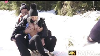 Grandpa's Secret Lover - Old Man Fucks barely legal Blonde Babe