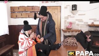 Grandpa's Secret Lover - Old Man Fucks barely legal Blonde Babe