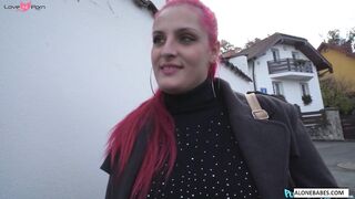 Pink-Haired Bombshell With Massive Boobs - Sexy Cosplay Role Play