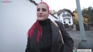 Pink-Haired Bombshell With Massive Boobs - Sexy Cosplay Role Play