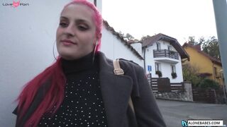 Pink-Haired Bombshell With Massive Boobs - Sexy Cosplay Role Play