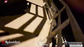 Public Beach Blowjobs - MySweetApple X & DeathBySnusNu Amateur Swinger Orgy