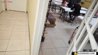 Public Night School Freaks - Emma Bugg & Victor Ray in Mofos