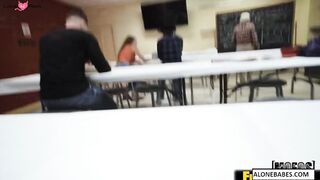 Public Night School Freaks - Emma Bugg & Victor Ray in Mofos