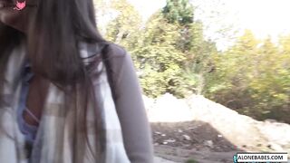 Brit Bombshell Rides Big Dick - Hardcore Anal Threesome