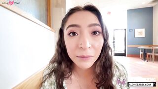 Public Creampie Surprise! Amber Summer Gets Fucked Outdoors