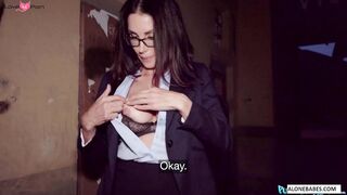 Big Boob Babe Teacher Fucks Student in Classroom During School Hours