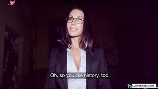 Big Boob Babe Teacher Fucks Student in Classroom During School Hours