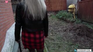 Blondie Blue Eyes - Casting Audition with Hot Sex Scene & Facial cumshot