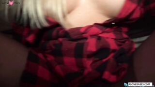 Blondie Blue Eyes - Casting Audition with Hot Sex Scene & Facial cumshot
