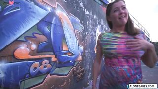 Hot MILF Rides Her Step-Son's Hard Dick While Hubby is Away - POV