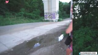 Hot MILF Rides Her Step-Son's Hard Dick While Hubby is Away - POV