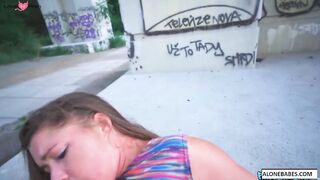 Hot MILF Rides Her Step-Son's Hard Dick While Hubby is Away - POV