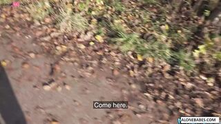 Spy-Free Zone - Pee Break in Public with Hot Blonde Babe