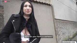 Frenchie Babe With Big Boobies Loves A Huge Dick - POV Blowjob & Hardcore Sex