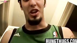 Thick-Dicked Hunk Jacks Off Massive Load on Bed - Old Video Edited with New Titles