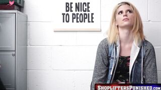 Rebellious Teen Babe Gets Creamped For Stealing Lingerie